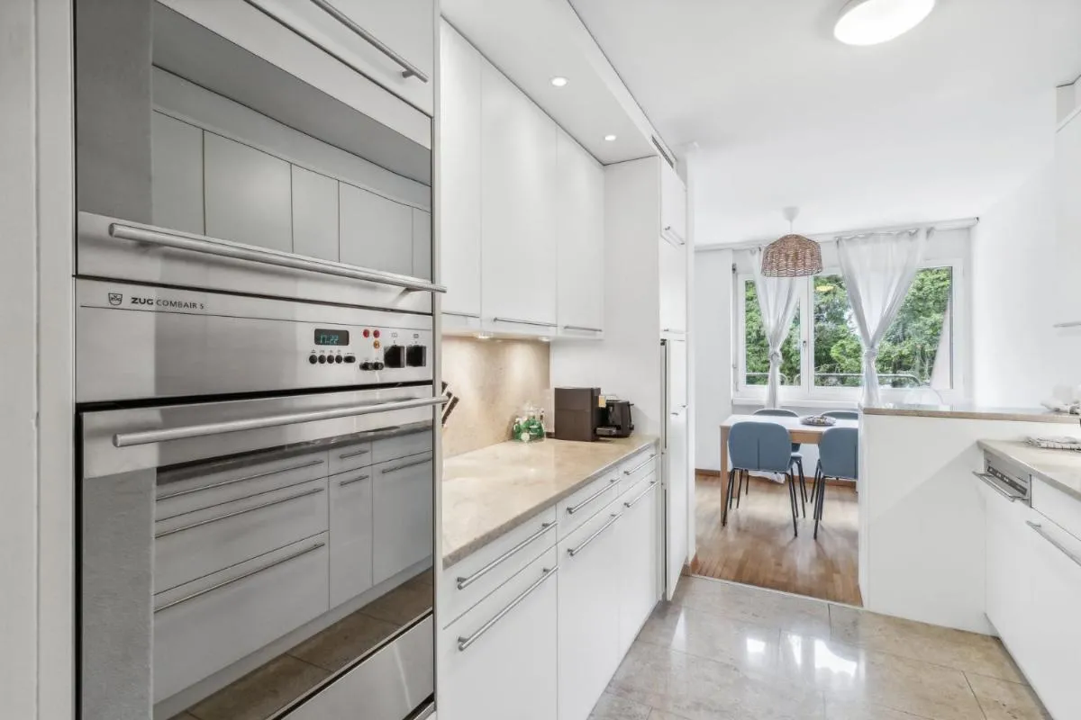 Image 3 of Chic 3-Bedroom Apartment Near Zurich Center