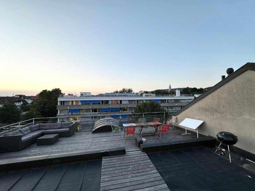 Cozy apartment with rooftop